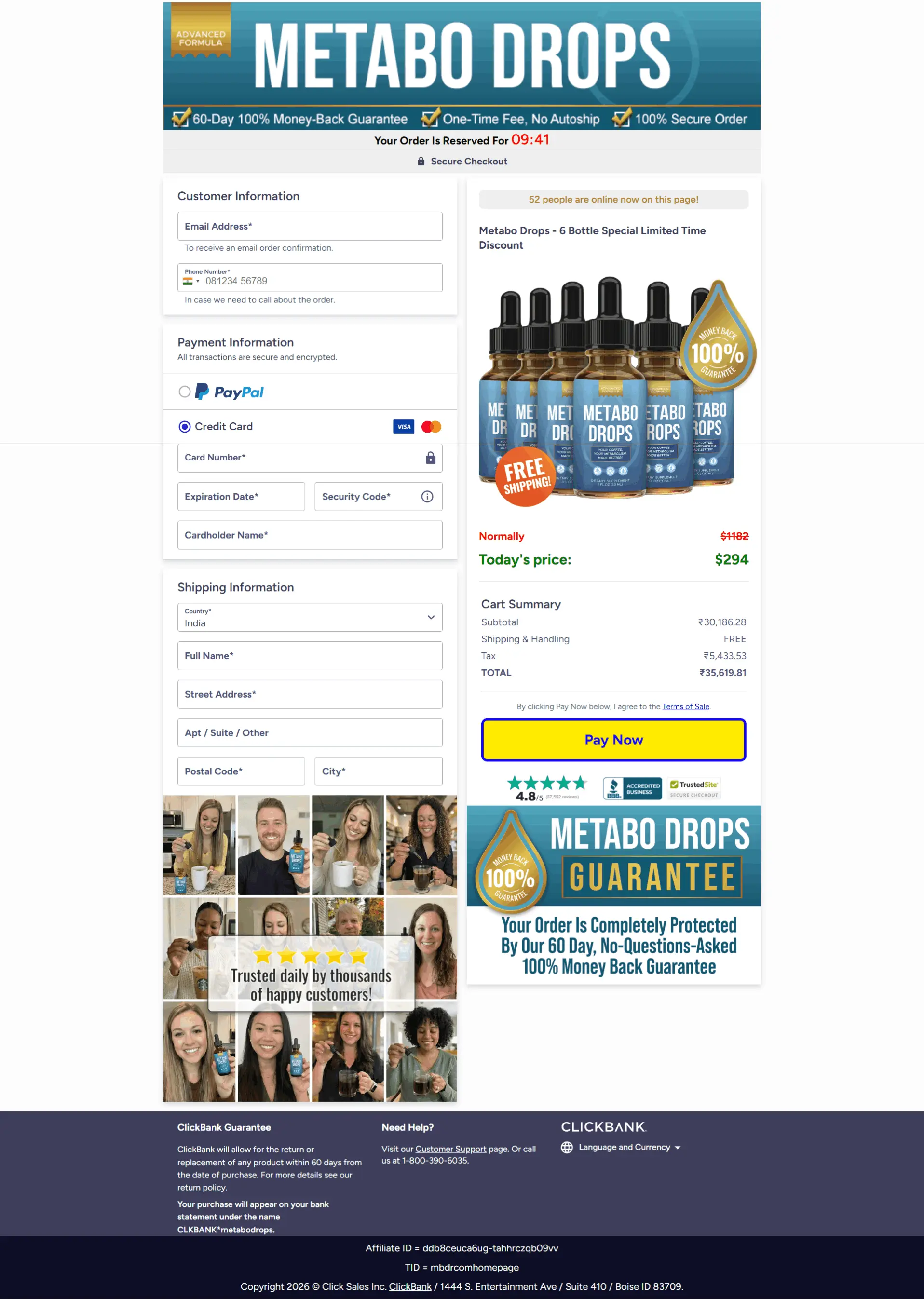 metabo drops  is made from 100% natural, non-GMO, and gluten-free ingredients. It is manufactured in FDA-approved and GMP-certified facilities under strict quality standards